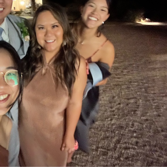 Vestique Muave Plisse Midi Dress - Picture 3 of 3